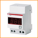 Амперметр переменного тока AMTD с кнопочным переключателем диапазонов измерения ABB
